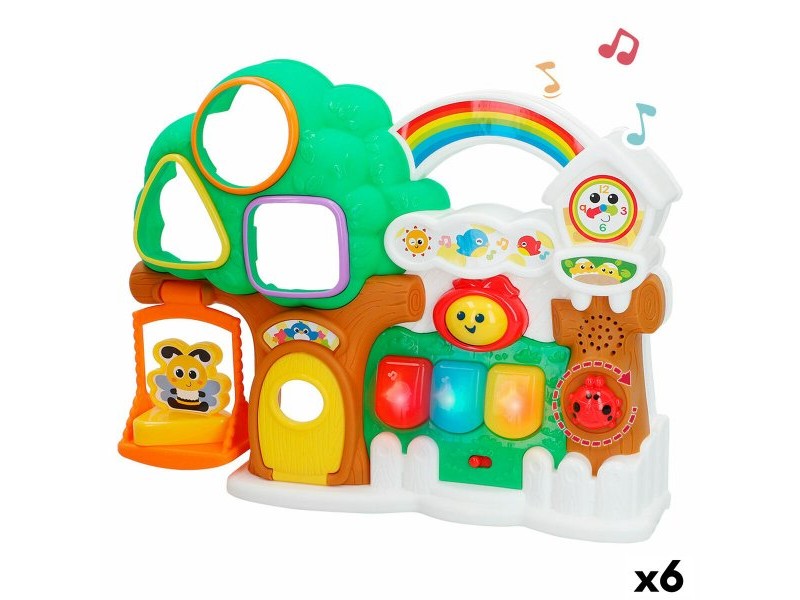 Интерактивна Играчка за Бебе Winfun Къща 32 x 24,5 x 7 cm (6 броя)