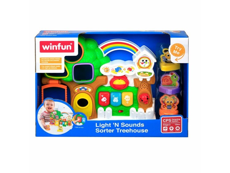 Интерактивна Играчка за Бебе Winfun Къща 32 x 24,5 x 7 cm (6 броя)