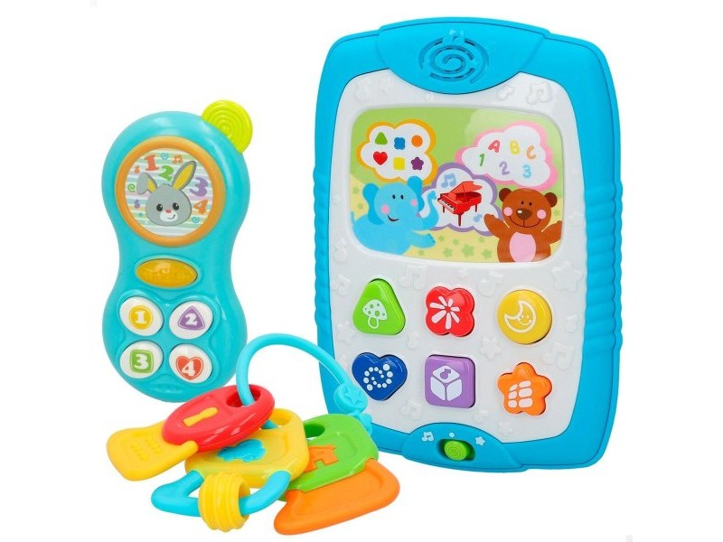 Комплект Играчки за Бебета Winfun 3 Части 13 x 18,5 x 2,5 cm (6 броя)