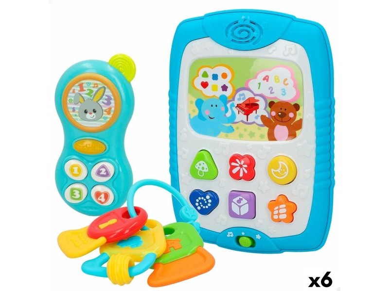 Комплект Играчки за Бебета Winfun 3 Части 13 x 18,5 x 2,5 cm (6 броя)