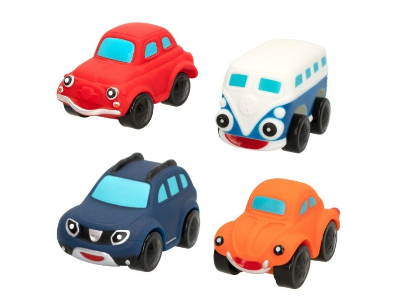 Комплект Превозни Средства Motor Town 4 Части 7,5 x 4,5 x 5 cm (6 броя)