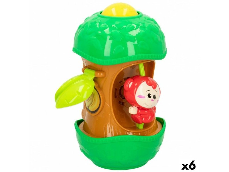 Интерактивна Играчка за Бебе Winfun Маймуна 11,5 x 20,5 x 11,5 cm (6 броя)