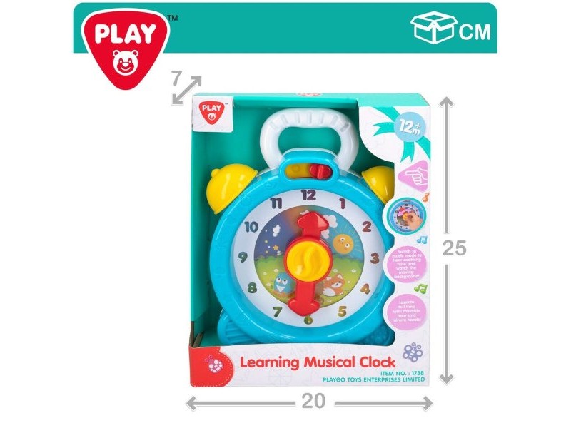 Бебешки часовник PlayGo (6 броя)