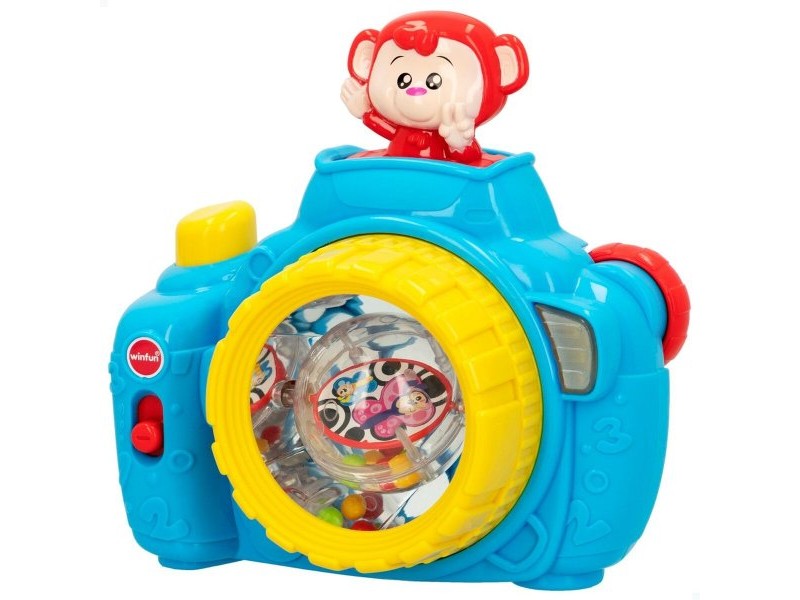 Детски фотоапарат Winfun Син 17 x 16,5 x 8 cm (6 броя)
