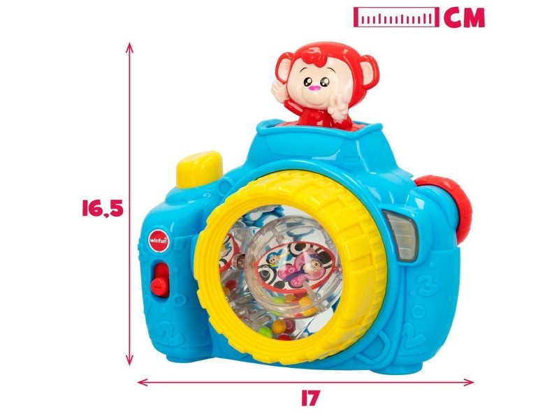 Детски фотоапарат Winfun Син 17 x 16,5 x 8 cm (6 броя)