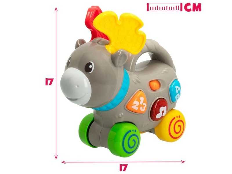 Играчка за дърпане Winfun Лос 17 x 17 x 7,5 cm (6 броя)