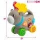 Играчка за дърпане Winfun Лос 17 x 17 x 7,5 cm (6 броя)