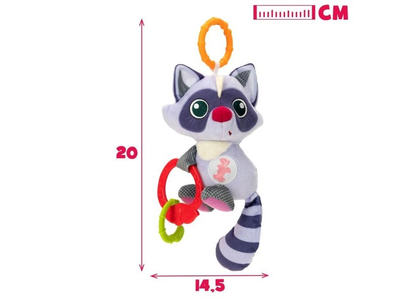 Плюшена Дрънкалка Winfun Миеща Мечка 14,5 x 20 x 9,5 cm (6 броя)