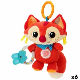 Плюшена Дрънкалка Winfun Лисица 13,5 x 26,5 x 7,5 cm (6 броя)
