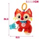 Плюшена Дрънкалка Winfun Лисица 13,5 x 26,5 x 7,5 cm (6 броя)