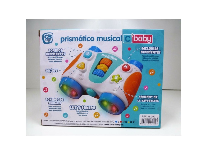 Интерактивна Играчка за Бебе Colorbaby Близнаци 13,5 x 6 x 10,5 cm (6 броя)