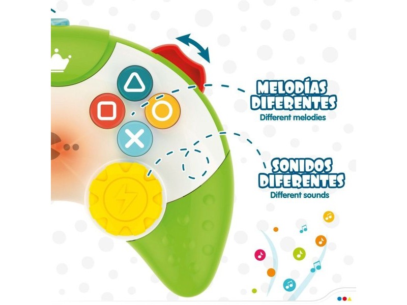 Toy controller Colorbaby Зелен 15 x 5,5 x 12 cm (6 броя)