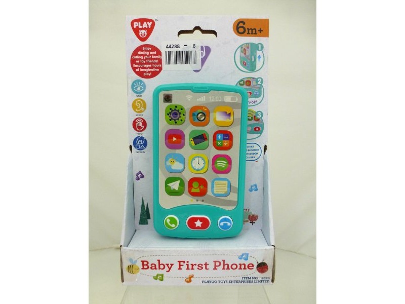 Играчка Телефон PlayGo Червен 6,8 x 11,5 x 1,5 cm (6 броя)