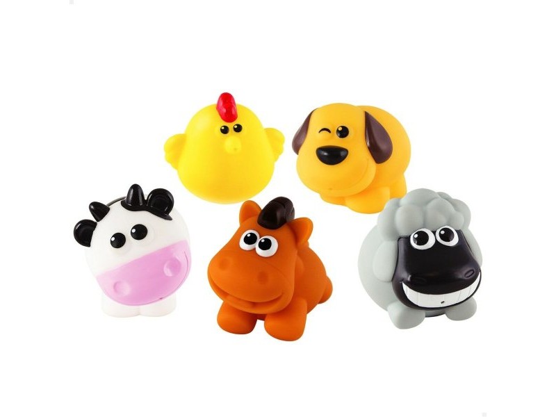 Комплект Животни от Фермата Winfun 7 x 6,5 x 4 cm (12 броя)