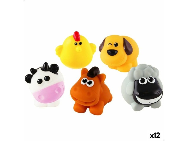 Комплект Животни от Фермата Winfun 7 x 6,5 x 4 cm (12 броя)