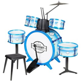 Барабани Bontempi Син Пластмаса 85 x 68 x 65 cm (9 Части) (2 броя)