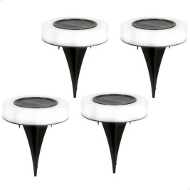 Комплект слънчеви градински колове Aktive 4 Части ABS 10,5 x 12,5 x 10,5 cm (6 броя)