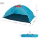 Beach Windscreen Aktive Син полиестер Oxford 210D 200 x 92 x 130 cm 200 x 130 x 92 cm