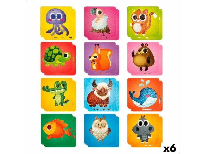 Игра за Памет Lisciani Giochi Детски Пъзел Сензорен 24 Части