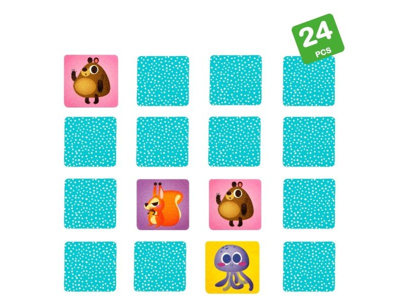 Игра за Памет Lisciani Giochi Детски Пъзел Сензорен 24 Части