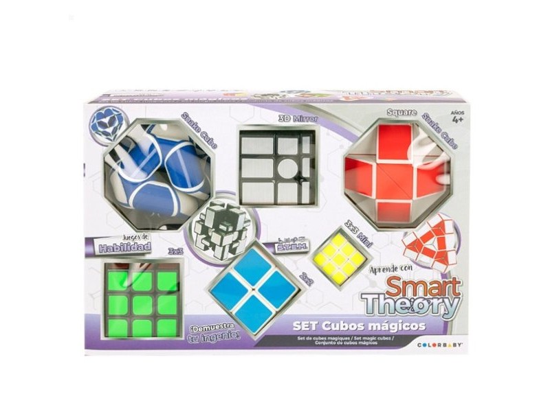 Кубче на Рубик Colorbaby Smart Theory 6 Части