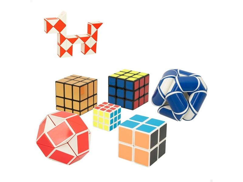 Кубче на Рубик Colorbaby Smart Theory 6 Части