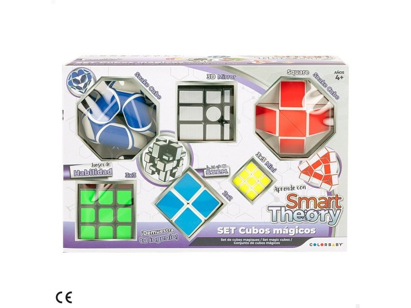 Кубче на Рубик Colorbaby Smart Theory 6 Части