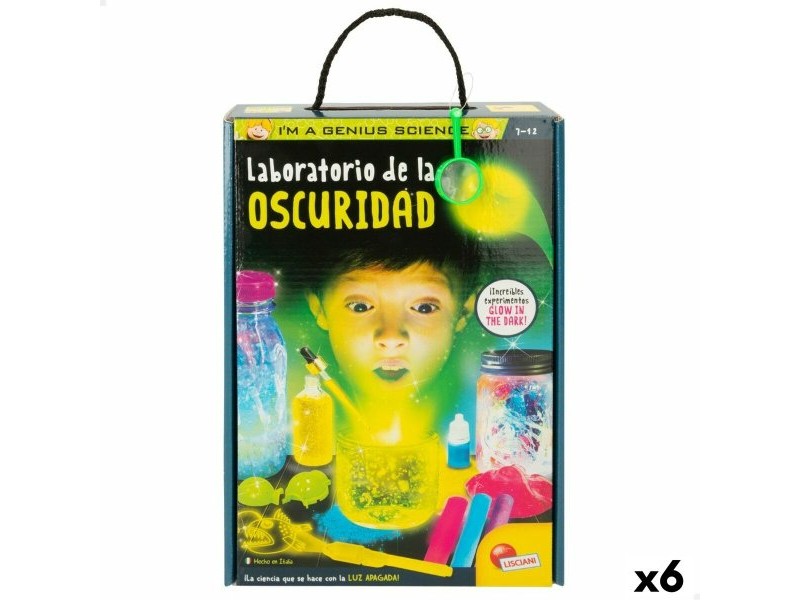Научна Игра Lisciani Giochi Laboratorio de la oscuridad ES (6 броя)