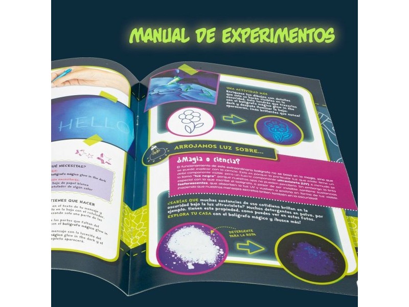 Научна Игра Lisciani Giochi Laboratorio de la oscuridad ES (6 броя)