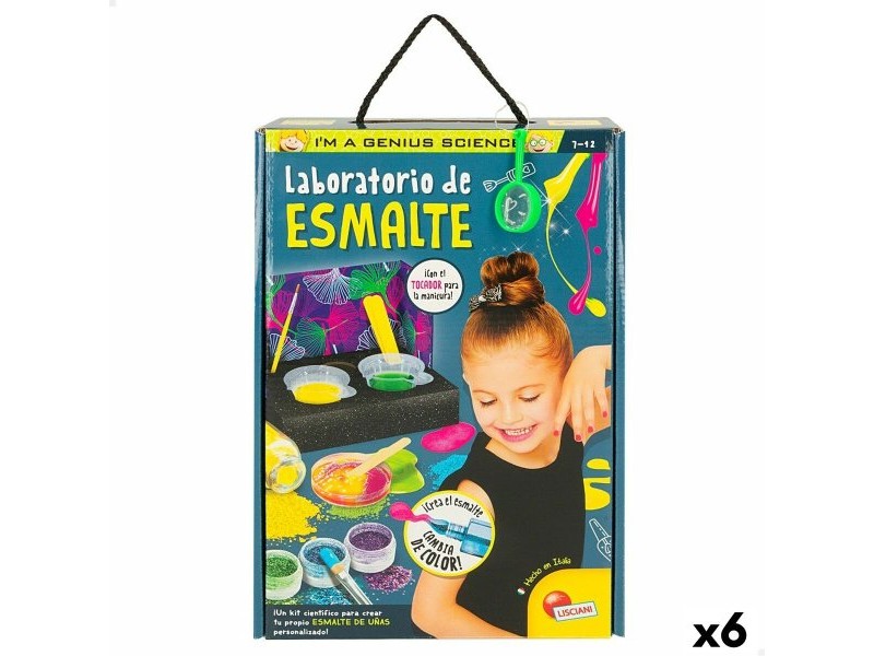 Научна Игра Lisciani Giochi Laboratorio de esmalte ES (6 броя)