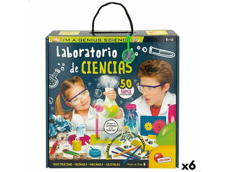 Научна Игра Lisciani Giochi Laboratorio ES (6 броя)
