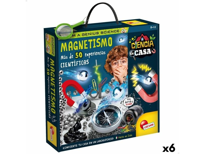 Научна Игра Lisciani Giochi Magnetismo ES (6 броя)