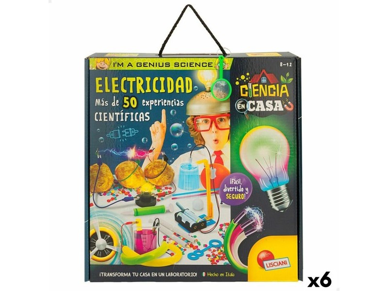 Научна Игра Lisciani Giochi Electricidad ES (6 броя)