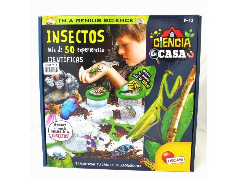 Научна Игра Lisciani Giochi Insectos ES (6 броя)