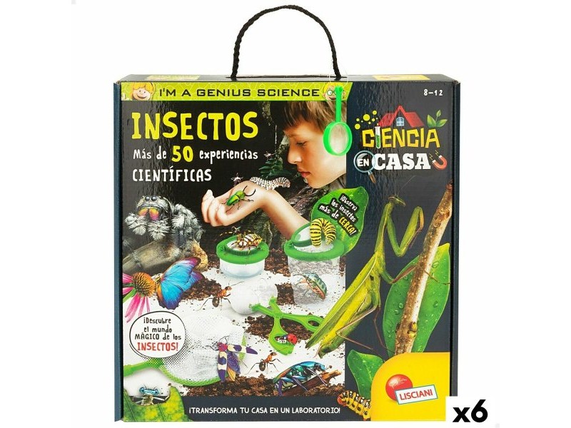 Научна Игра Lisciani Giochi Insectos ES (6 броя)