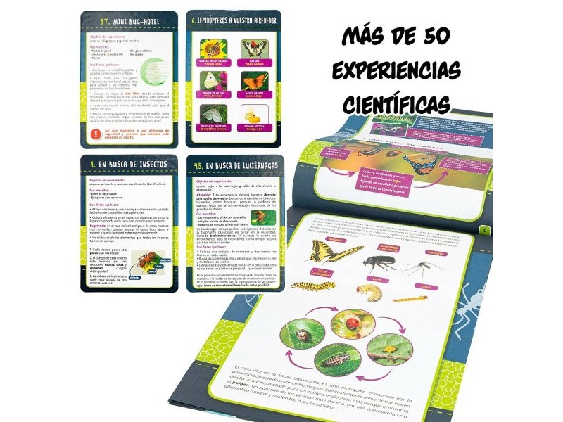 Научна Игра Lisciani Giochi Insectos ES (6 броя)
