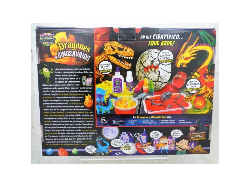 Научна Игра Lisciani Giochi Dragones y dinosaurios ES (6 броя)