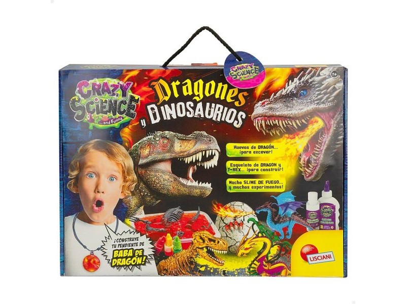 Научна Игра Lisciani Giochi Dragones y dinosaurios ES (6 броя)
