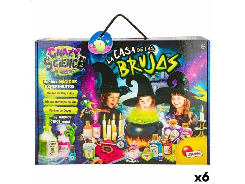 Научна Игра Lisciani Giochi La casa de las brujas ES (6 броя)