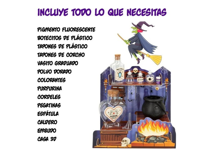 Научна Игра Lisciani Giochi La casa de las brujas ES (6 броя)