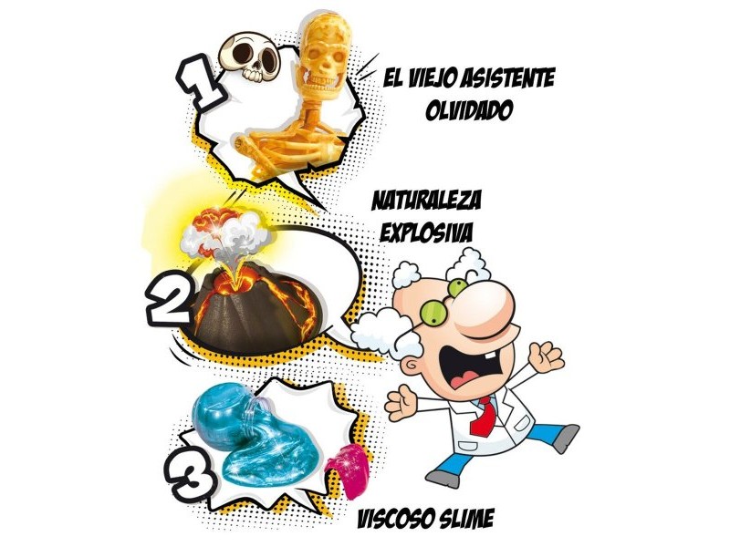 Научна Игра Lisciani Giochi El gran laboratorio del científico loco ES (4 броя)