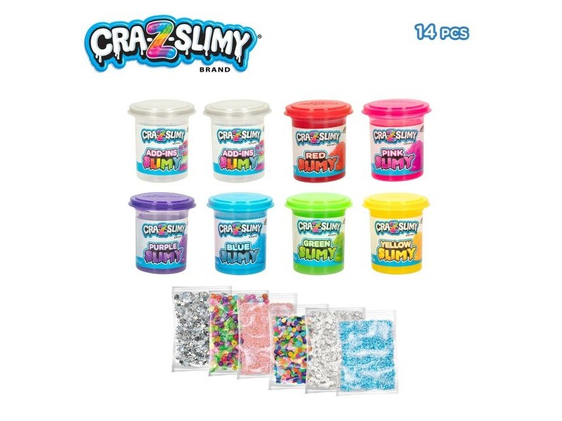 Игра от Пластелин Cra-Z-Art Bold&Brights (6 броя) Slime