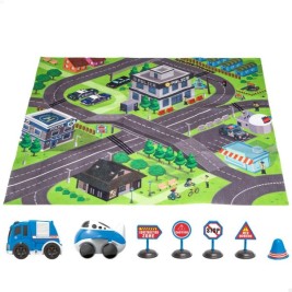 Подложка за игра Speed & Go Аксесоари Превозни Средства Магистрала Плат Пластмаса (6 броя)