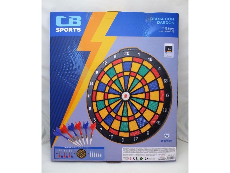 мишена Colorbaby 40,5 x 42 x 1,6 cm (6 броя)
