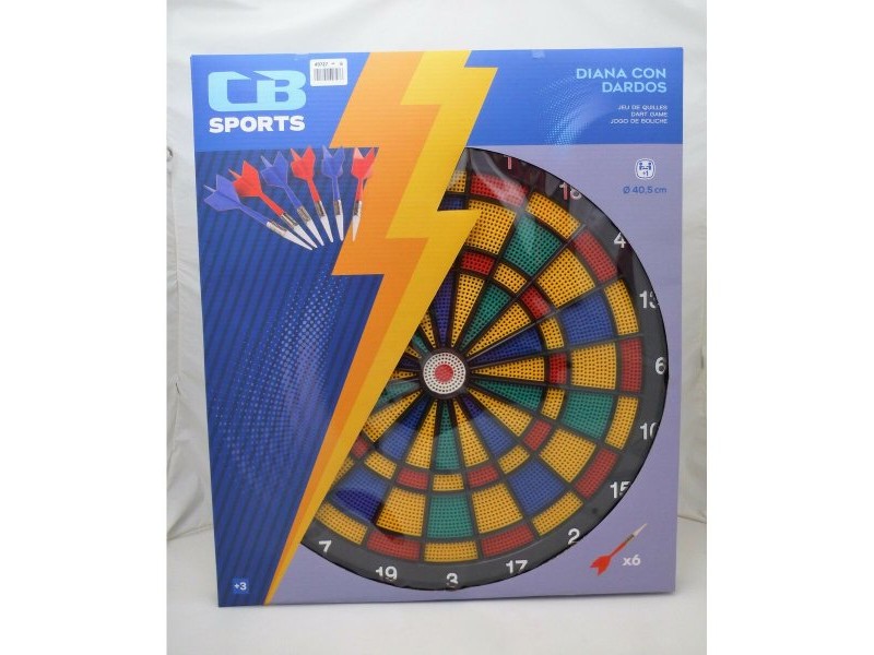 мишена Colorbaby 40,5 x 42 x 1,6 cm (6 броя)