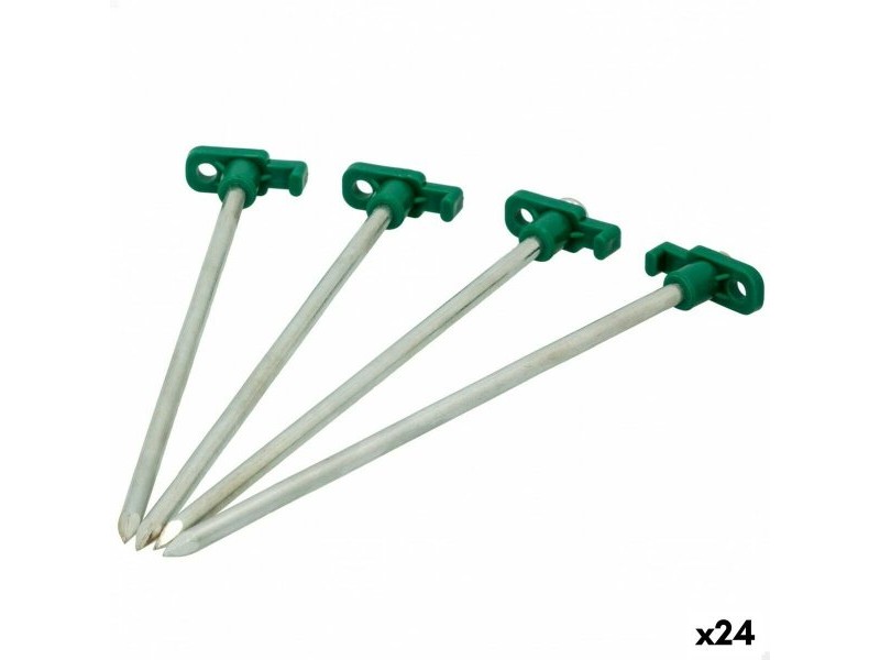 Колчета за къмпинг Aktive 25 cm 4 Части Ø 8 mm (24 броя)
