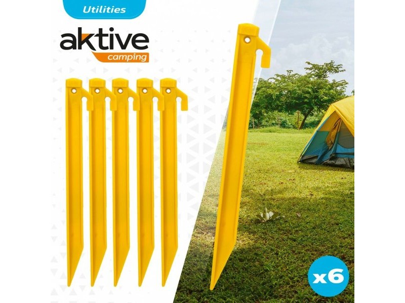 Колчета за къмпинг Aktive 6 Части (24 броя)