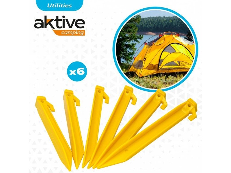 Колчета за къмпинг Aktive 6 Части (24 броя)