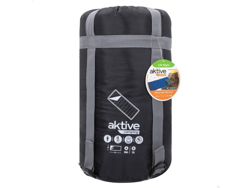 спален чувал Aktive полиестер 170T 180 x 1,5 x 75 cm 6 броя