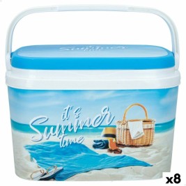 Комплект за пинг-понг Aktive Summer Beach Пластмаса 6 L 29 x 20 x 19,5 cm (8 броя)
